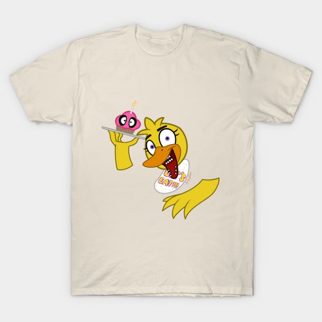 Chica T-Shirt by GummyRaptor